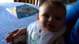 Jackson's First Solid Food