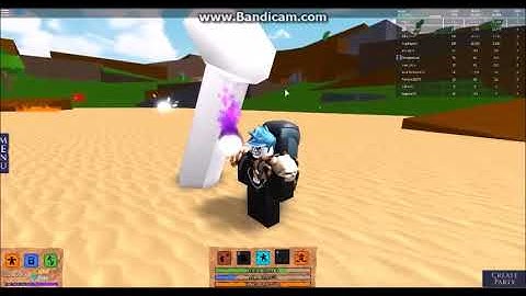 ROBLOX Elemental Battlegrounds Sans Element in Standard Server