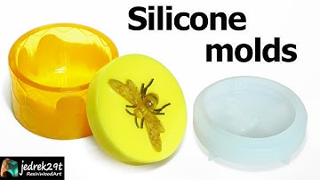 Silicone Molds for Epoxy Resin. How to make Boxes Easily / Resin Art