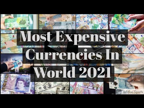Most Expensive Currencies In The World 2021