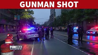 Secret Service shoots person near White House, bystander shot