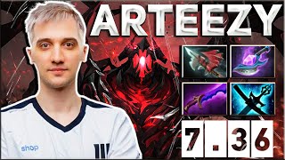 ARTEEZY TEST NEW SHADOW FIEND | DOTA 2 SHADOW FIEND 7.36