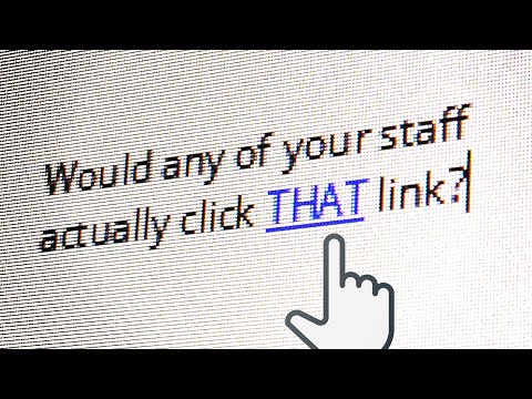 Would any of your staff actually click that link?