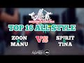 Creativ battle 2024  zoon  manu vs spirit  tina   top 16 all style