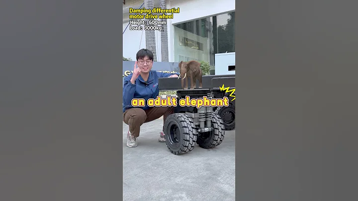 ZL-B600 differential motor drive wheel #agv #robot #robotics #automotive #auto #rubber #wheels