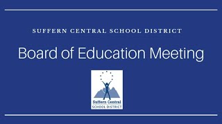 Suffern CSD BOE Live 5-19-26 Meeting
