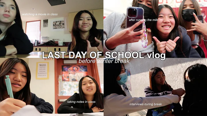 LAST DAY OF SCHOOL BEFORE WINTER BREAK! 2022| jenn...