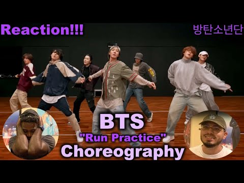 RUN BTS 방탄소년단 Dance Practice Choreography | Reaction