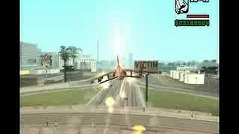 GTA San Andreas - Hydra Missile Mod