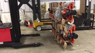 LiftStar WRS85-30 Walkie Reach Stacker Demo