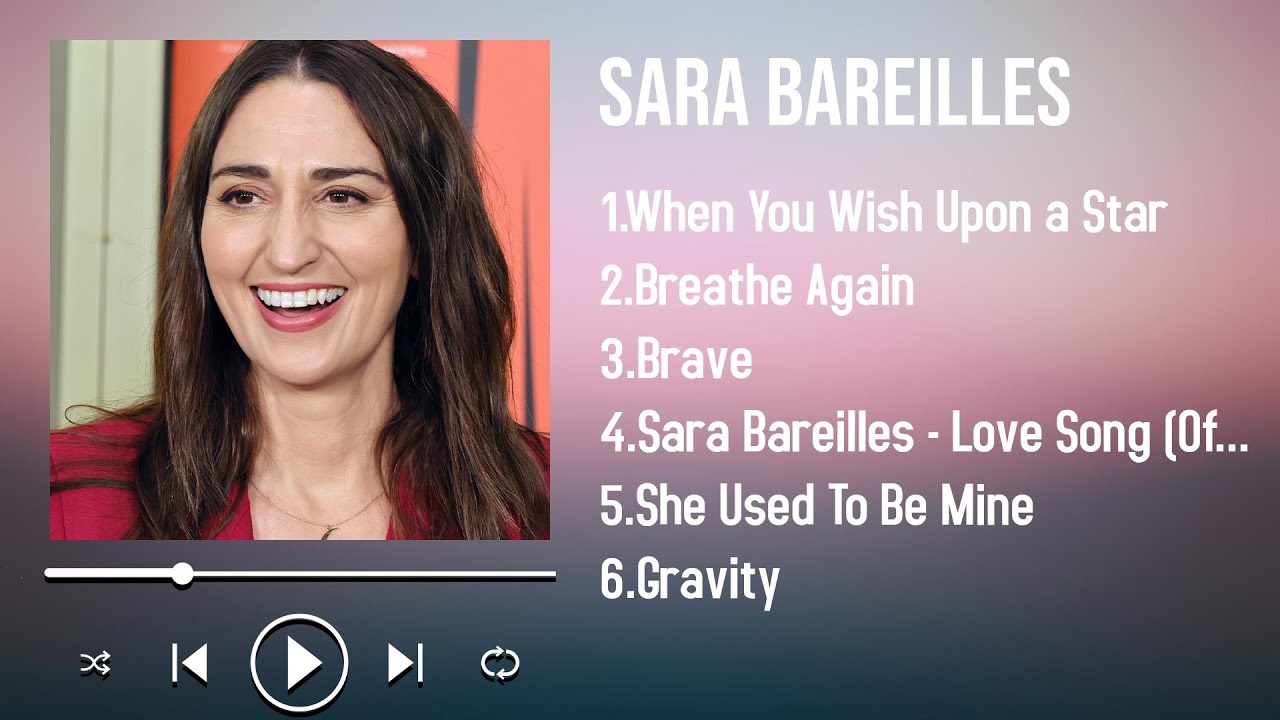 Best 2025 Hits from Sara Bareilles The Only Playlist You’ll Need All