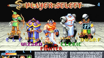 CGRundertow THE KING OF DRAGONS for Arcade Video Game Review