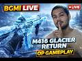 BGMI LIVE  M416 Glacier Return OP Gameplay FREE TDM ROOM TOKisLive