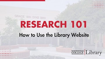 Welcome to the BC Library Website