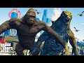 ГОДЗИЛЛА ПРОТИВ КИНГ КОНГА В ГТА 5 МОДЫ! GODZILLA VS KING KONG ОБЗОР МОДА В GTA 5! ИГРЫ ВИДЕО MODS