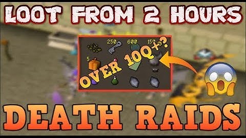 I made over 10Q+ doing raids? (LOOT FROM 2 HOURS OF DEATH RAIDS) + Huge Giveaway!! Imagine-PS RSPS