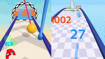 Merge Alphabet: Lore Run and Number Runner- (Part 3) | Merge Battle Game Androi, Ios