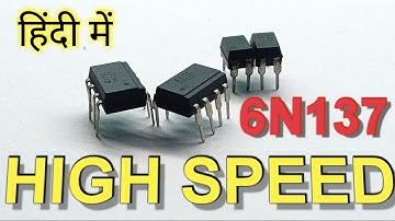 High-Speed Optocoupler Circuit Testing & Applications | 6N137 vs PC817 In Hindi
