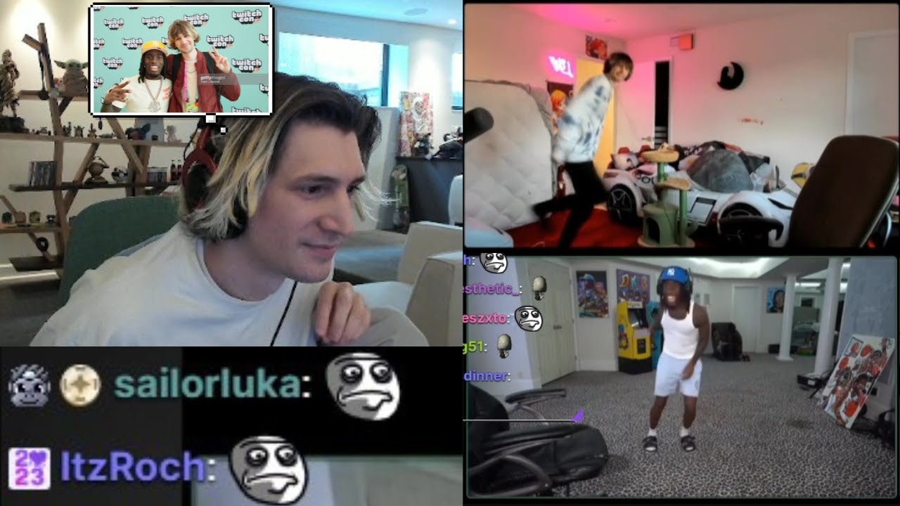 xQc Reminisces When He Learned to Get Sturdy with Kai Cenat - YouTube