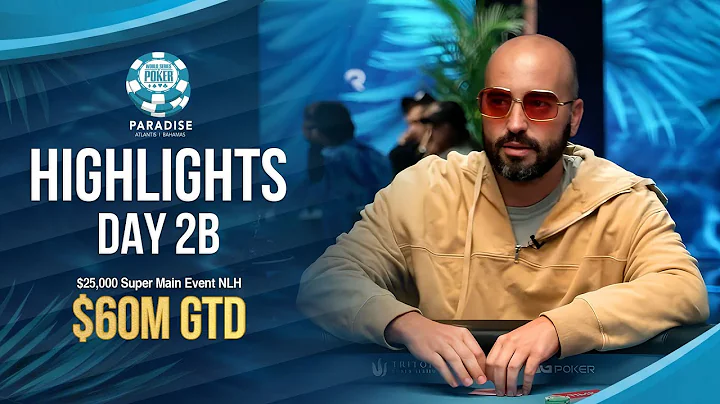 HIGHLIGHTS | WSOP Paradise Super Main Event | Day 2B | WSOP Paradise 2025 #wsop