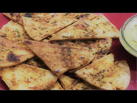 Baked Crispy Pita Chips Recipe