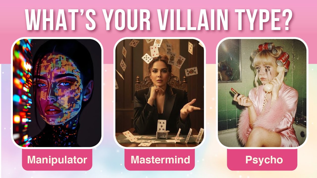 What’s Your Villain Energy? 😈🕷️ | Dark Aesthetic Personality Quiz