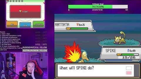 Shiny Rattata Fail - Pokemon HeartGold