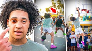THEY GAVE ME A BLACK EYE.. SO I COOKED THE ENTIRE PARK!