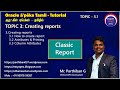 3.1.1 Creating classic report in Oracle APEX Tamil