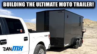 Building the Ultimate Moto Trailer! | 7x14 Look ST DLX Build Begins EP. 1