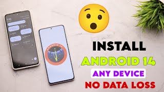 Install ANDROID 14 Any Xiaomi Realme & Android Phone Without Data Loss