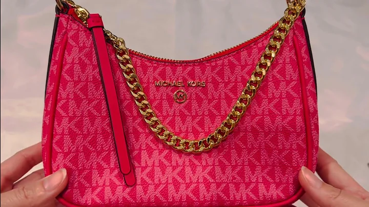 Michael Kors Jet Set Charm Small Logo Shoulder Bag Unboxing