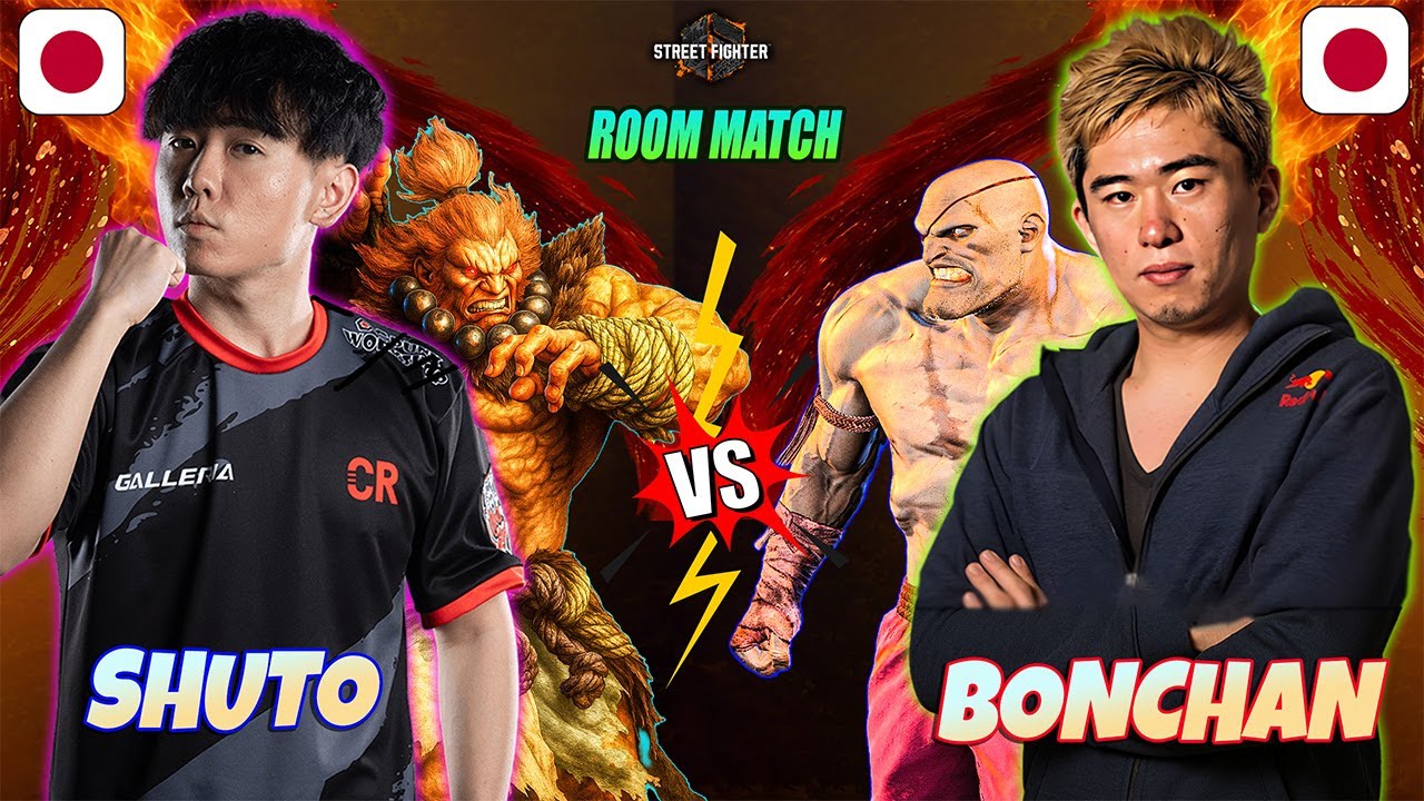 SF6 | SHUTO (#1 Ranked Akuma) vs BONCHAN (#1 Ranked Sagat) 👉 High-Level Street Fighter 6 Gameplay
