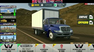 Truck Simulator America 2 Free Game, Gameplay screenshot 1