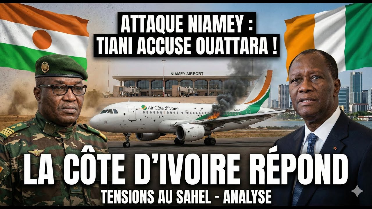 À Abidjan, les accusations du Président Tiani contre Talon et Ouattara ne passent pas !