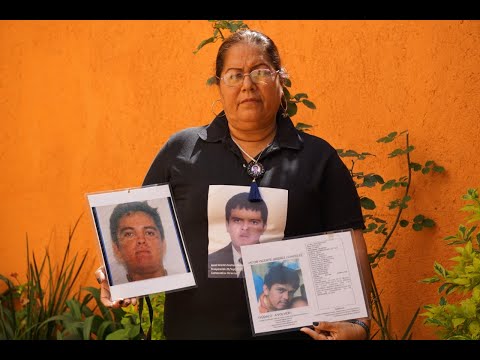 Belén González madre de Jacob Jiménez víctima de desaparición forzada #JusticiaCoatzacoalcos