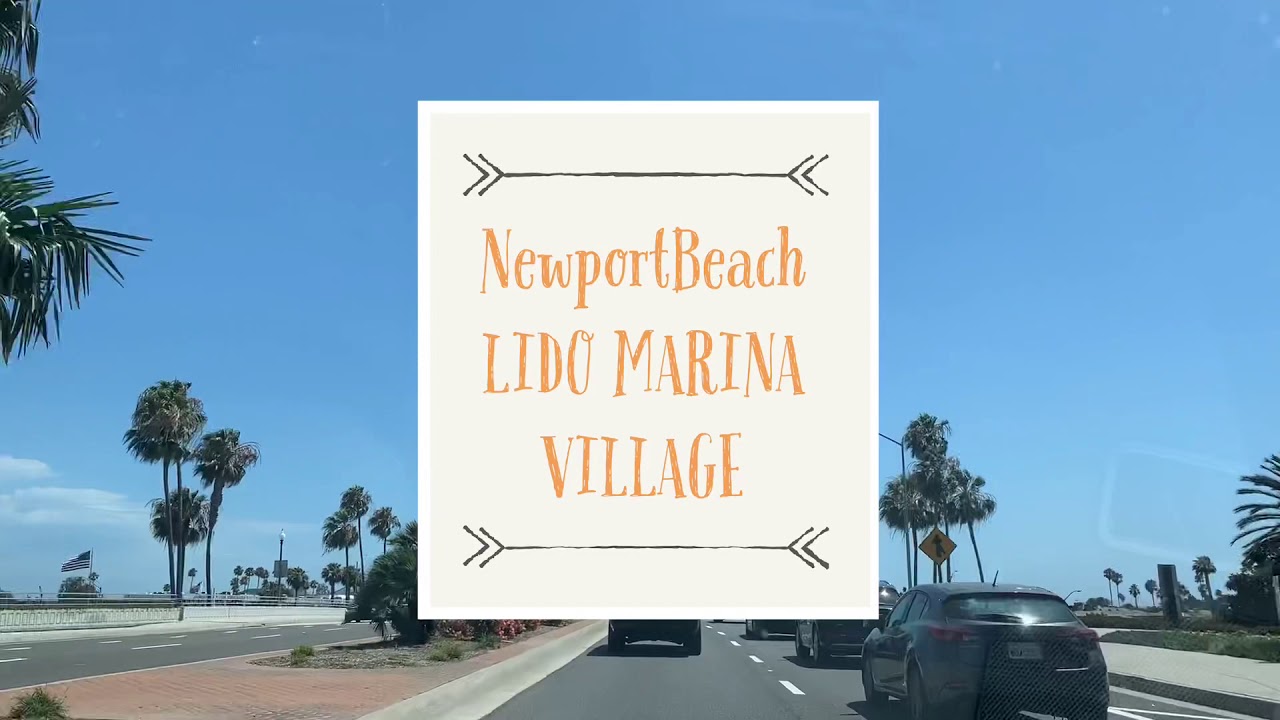 Vlog ニューポートビーチで過ごす週末 ショッピング マリンスポーツ Lido Marina Village Newport Beach Youtube