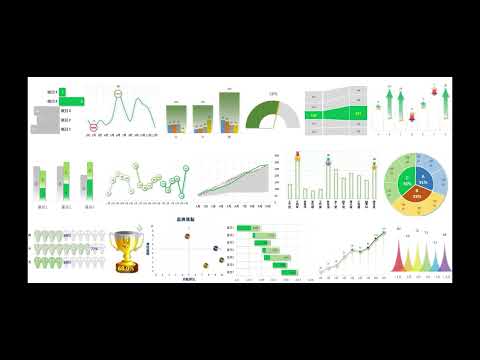 EXCEL視覺化圖表課程:職人必學Excel視覺化商業圖表設計