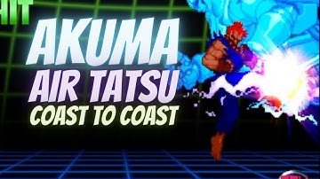 MvC2 - Akuma Air Tatsu Coast to Coast (Sentinel)