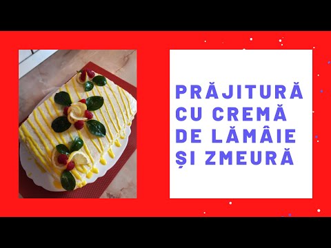 Video: Cum Se Fac Cremă De Lămâie și Tartule De Zmeură