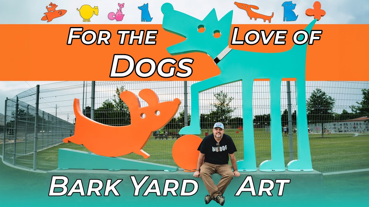 Allen's Bark Yard Art - YouTube