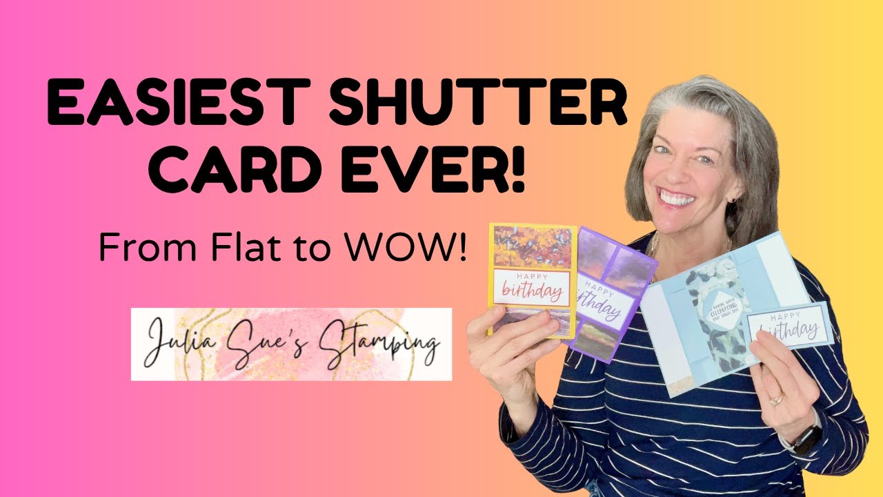 Самая простая карточка-затвор!