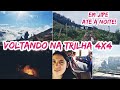 VOLTANDO NA TRILHA 4X4 E CHEGANDO A NOITE DE JIPE NA CASA DA MONTANHA!🚜