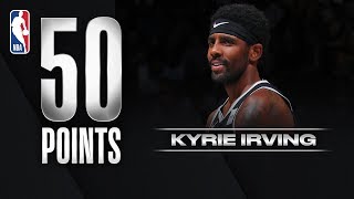 Kyrie Dazzles With 50 In Debut!