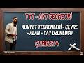 Çember 4: Kuvvet Teoremleri - Çevre - Alan - Yay Uzunluğu (TYT - AYT Geometri)