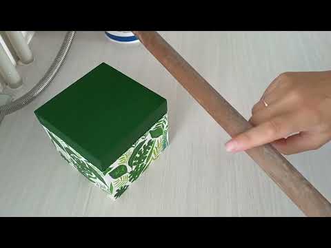 Переделка шкатулки из фикс прайс.