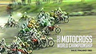 Motocross 125cc World Championship 1983  Salo, Finland (Race 1)