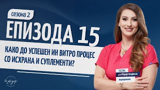 KAKO DO USPESHEN INVITRO PROCES SO ISHRANA I SUPLEMENTI | Vo Dobro Zdravje - Podcast#s02ep15