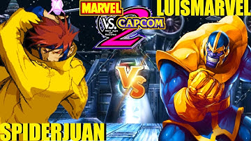 MvC2 Mvci Umvc3 SPIDERJUAN vs LUISMARVEL pt 3
