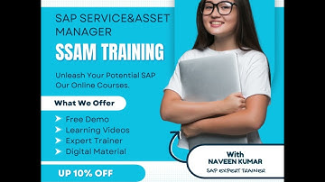 SAP Service & Asset Manager (SSAM) Expert Soft Training#expertsofttraining